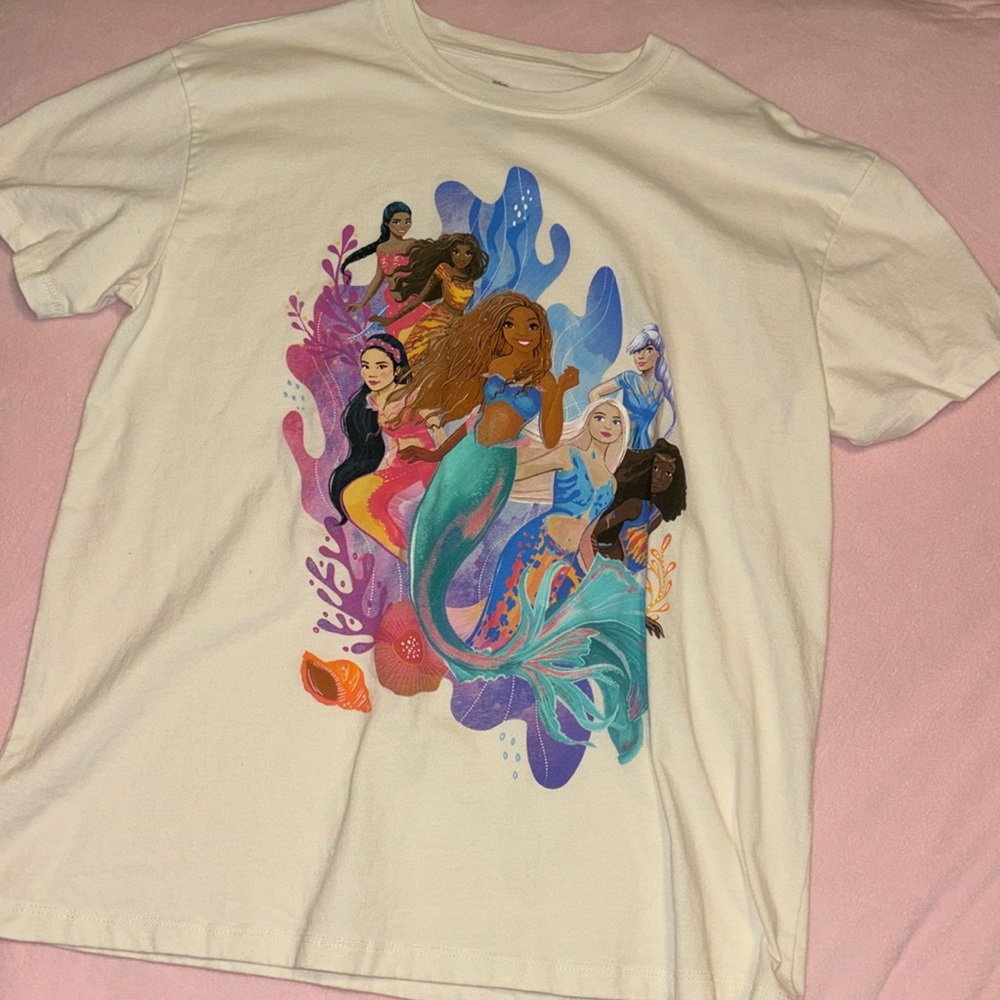 The Little Mermaid Oversized Top